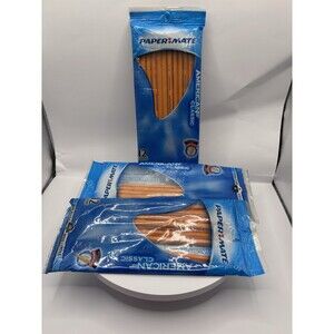 Paper Mate American Classic Wood # 2 Pencils 10 Count Each 2002 3 Pack Vintage